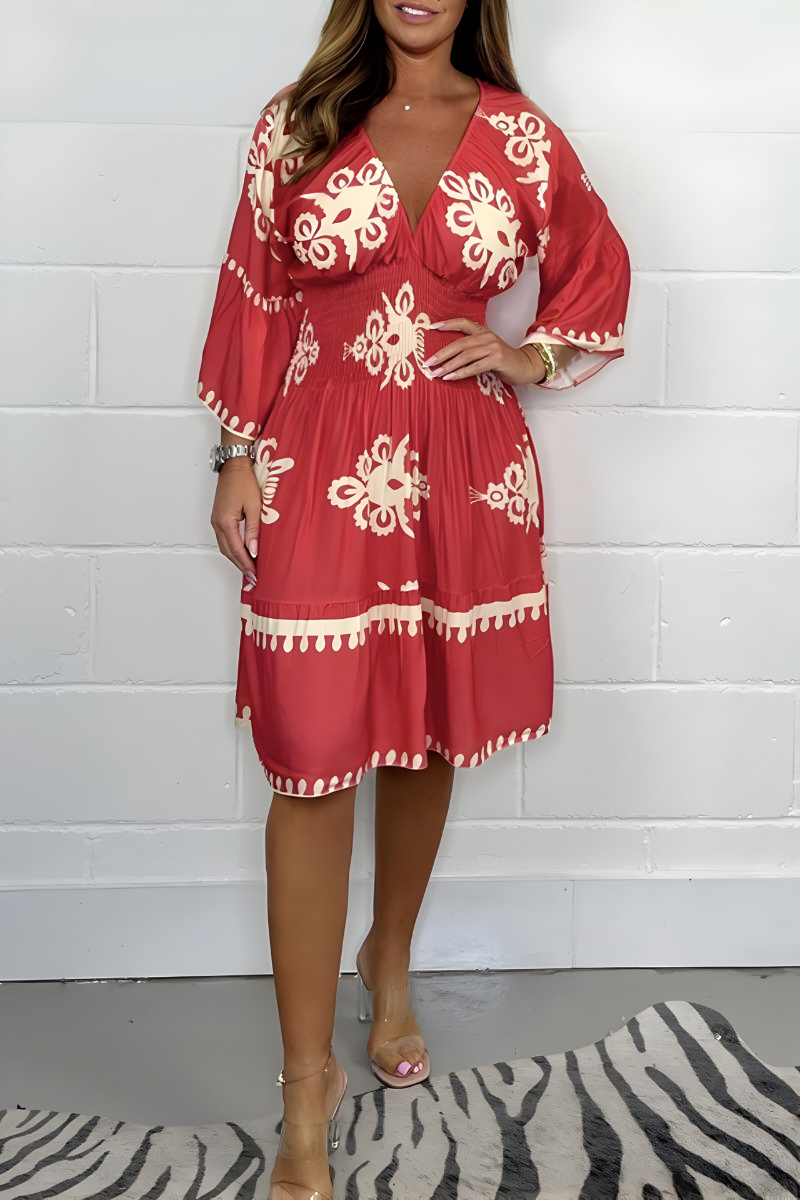 Alira™ | Sommer Boho-Kjole | 50% Rabat