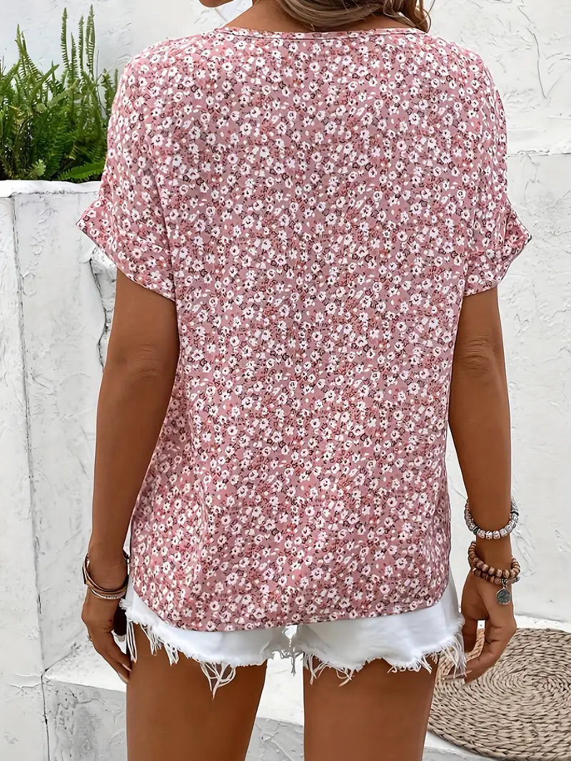 Verna | Elegant bluse med blomsterprint