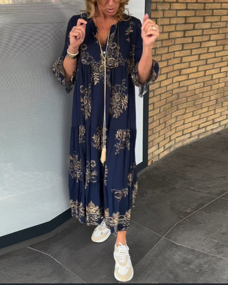 Annika – afslappet vintage kjole