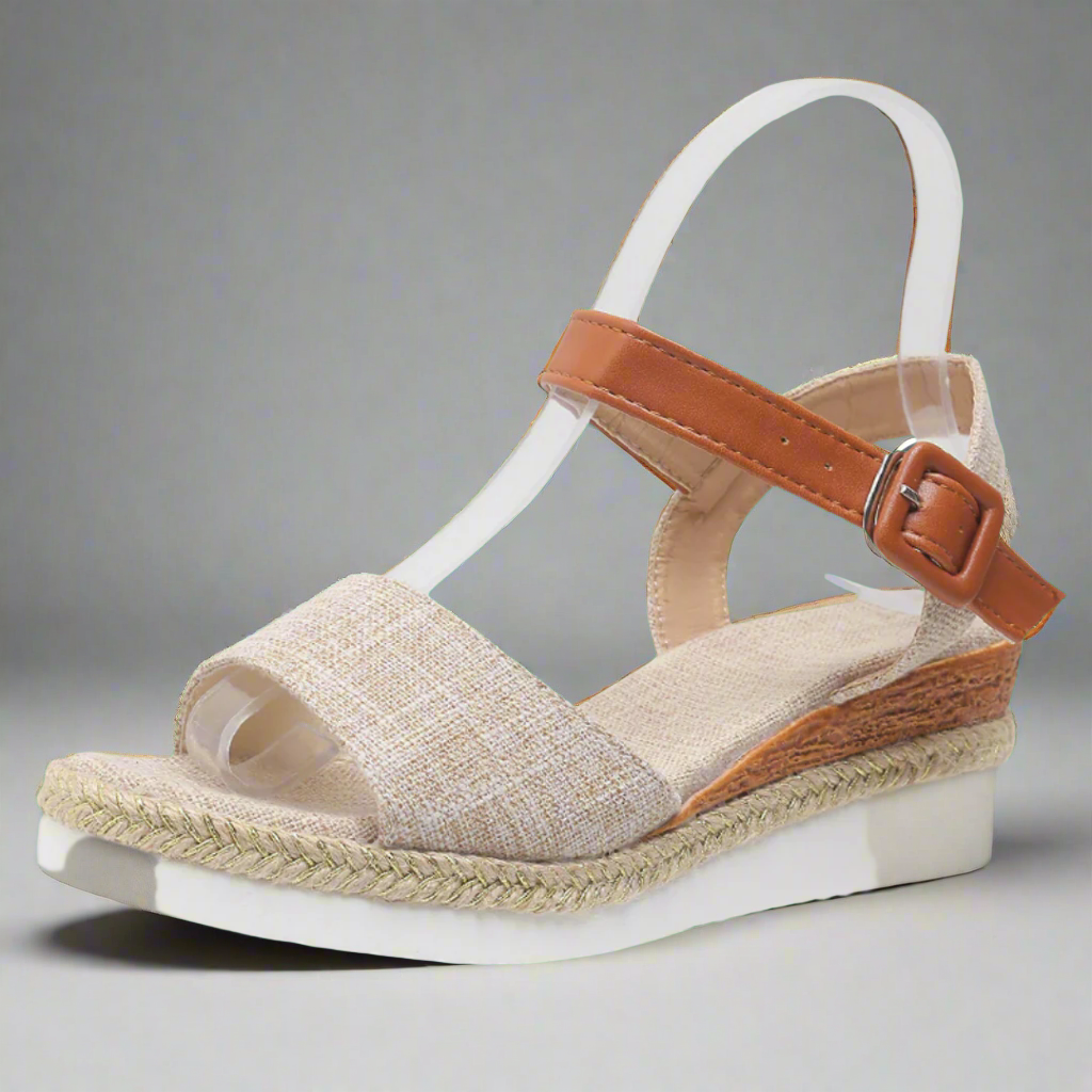 Almuth | Behagelige Wedge Sandaler til Damer – Elegant Sommerlook