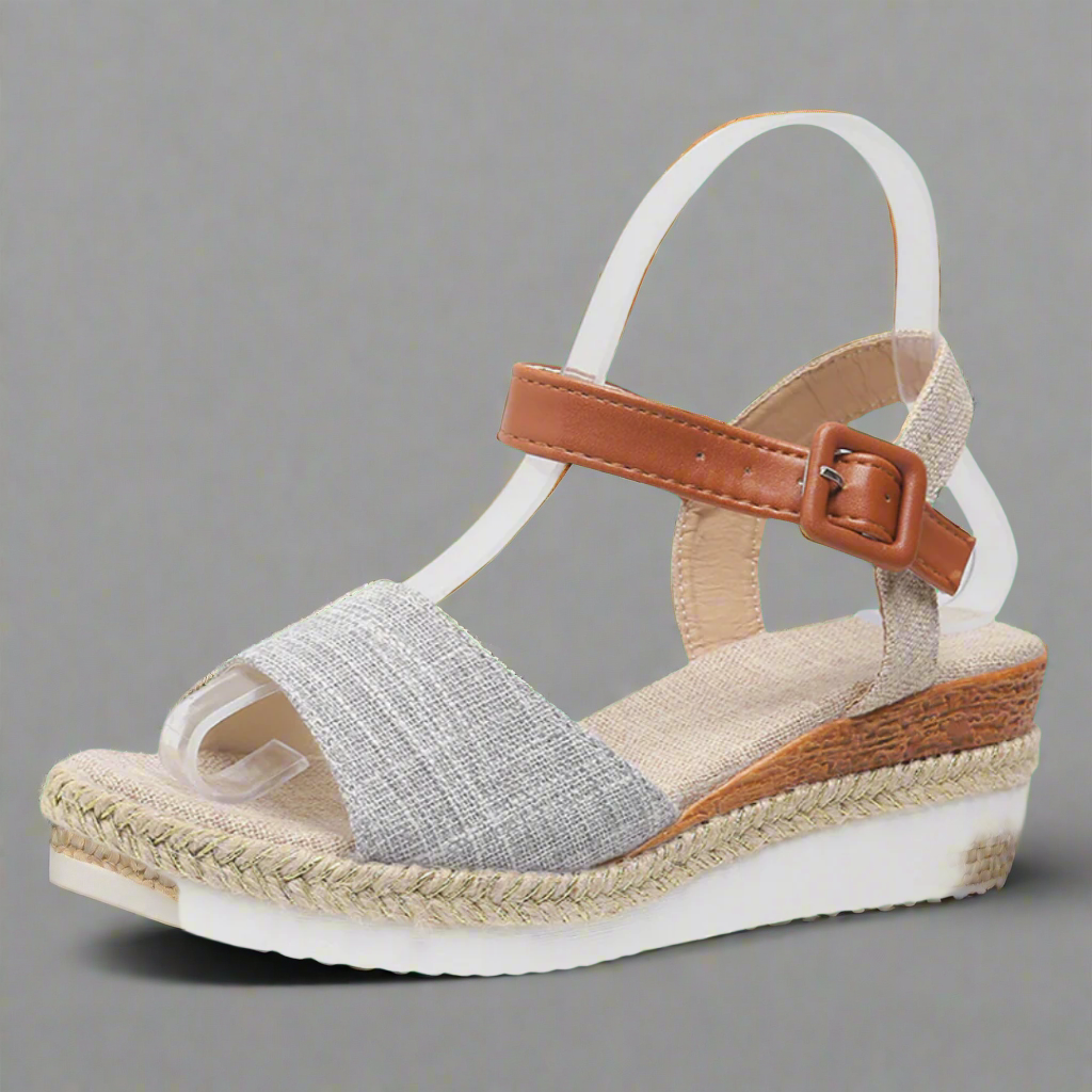 Almuth | Behagelige Wedge Sandaler til Damer – Elegant Sommerlook