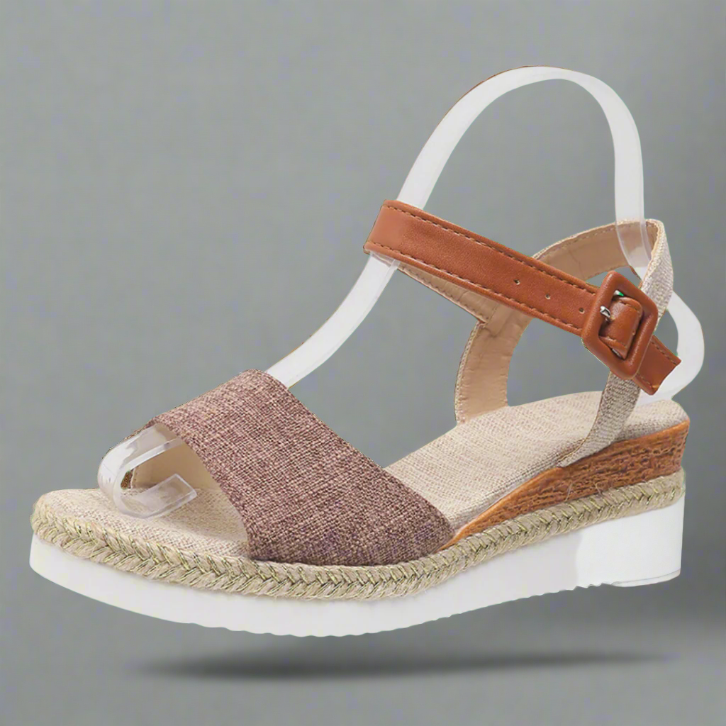 Almuth | Behagelige Wedge Sandaler til Damer – Elegant Sommerlook