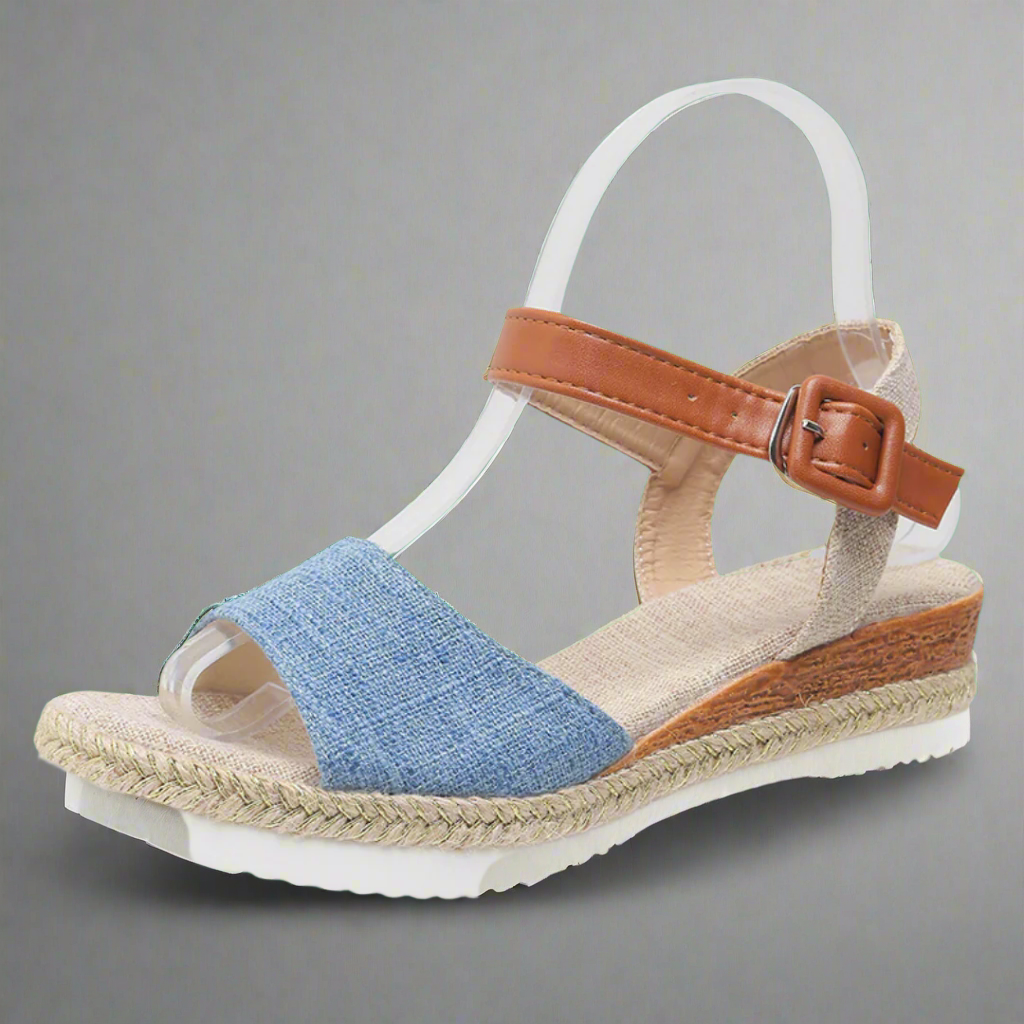 Almuth | Behagelige Wedge Sandaler til Damer – Elegant Sommerlook