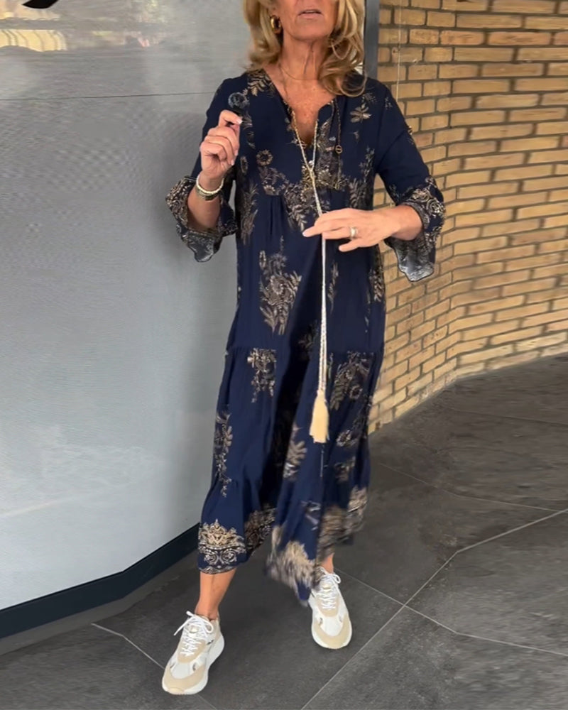 Annika – afslappet vintage kjole