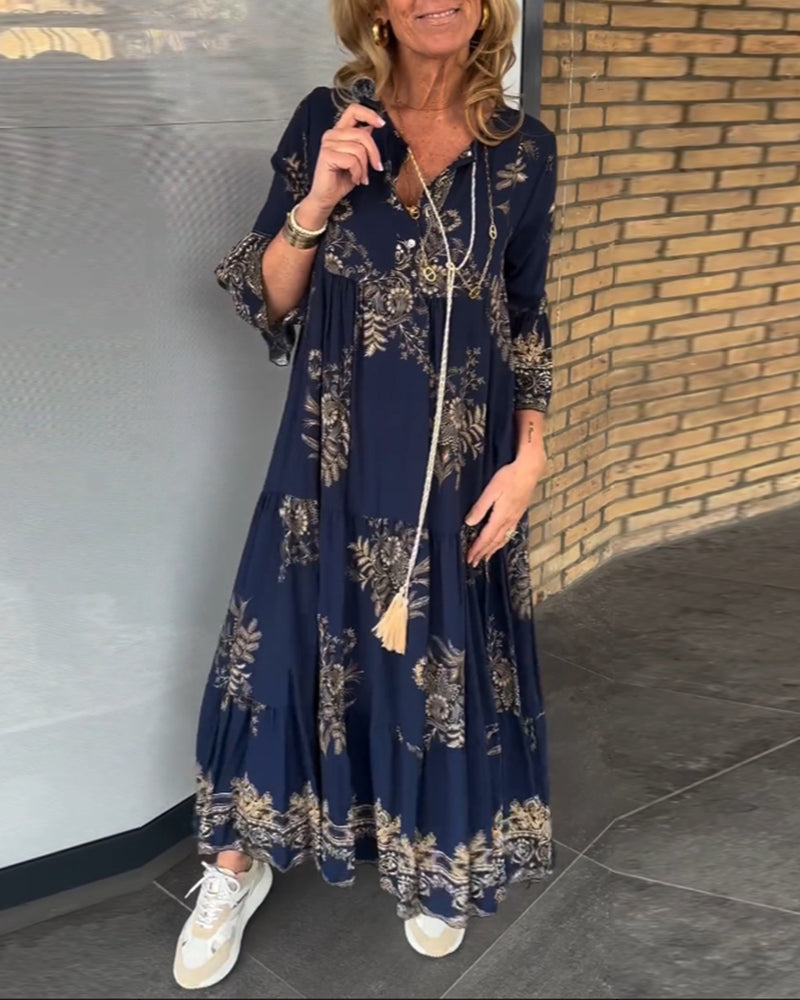 Annika – afslappet vintage kjole