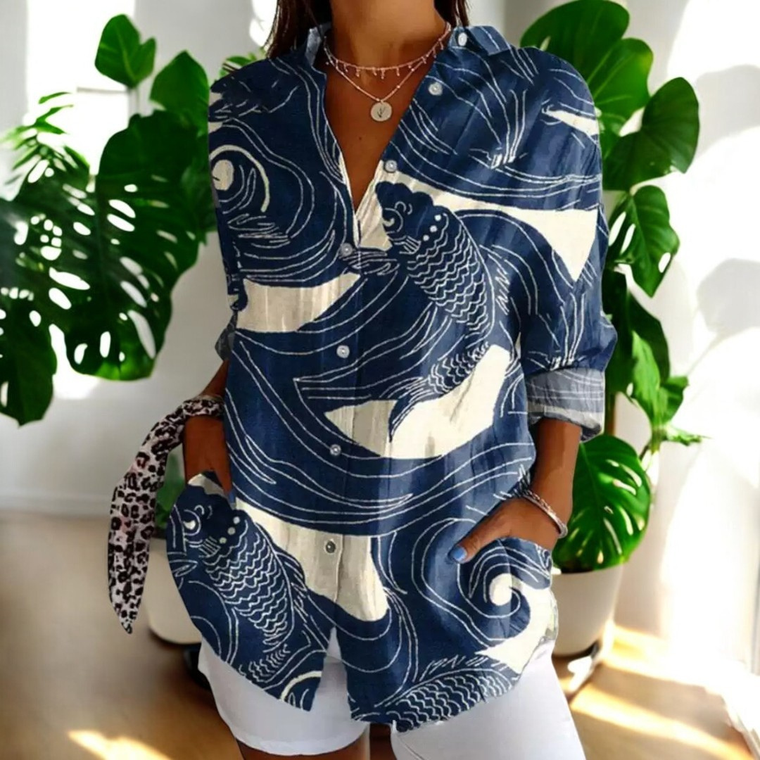 Celeste Vintage Bluse