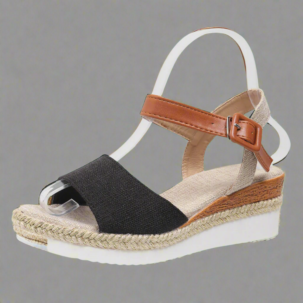 Almuth | Behagelige Wedge Sandaler til Damer – Elegant Sommerlook