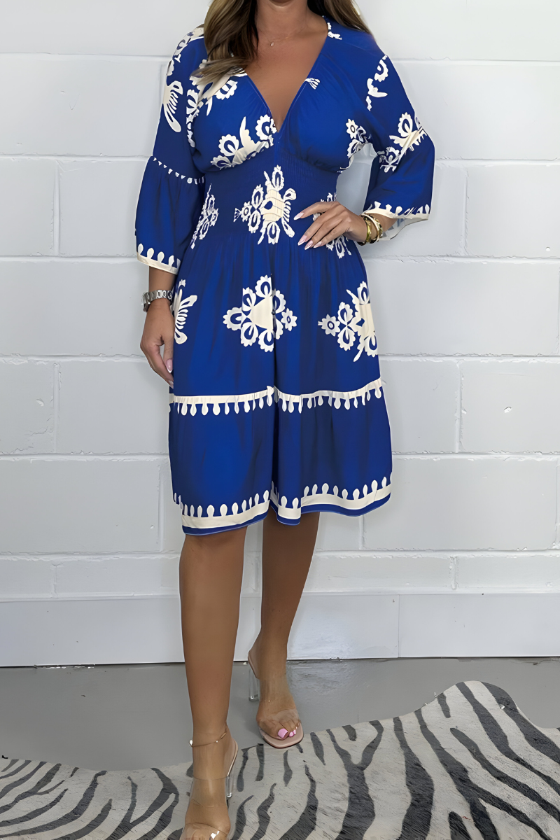 Alira™ | Sommer Boho-Kjole | 50% Rabat