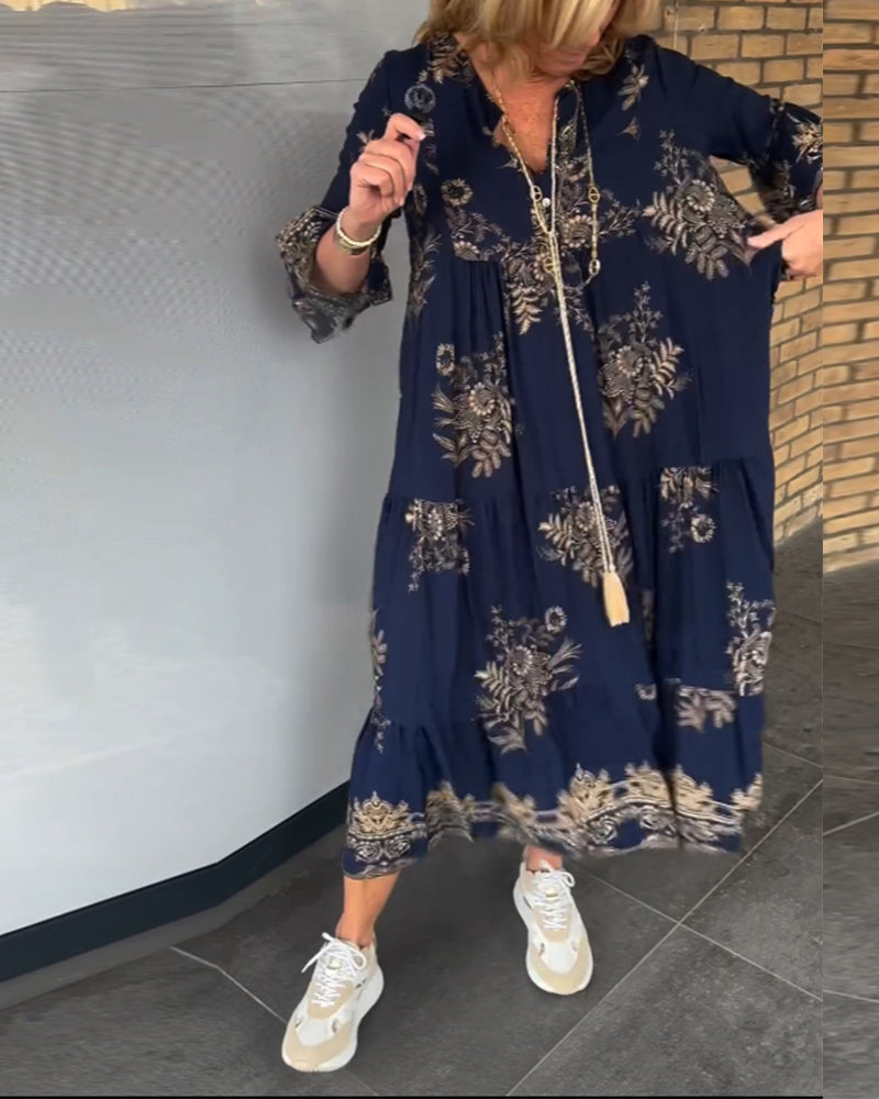 Annika – afslappet vintage kjole