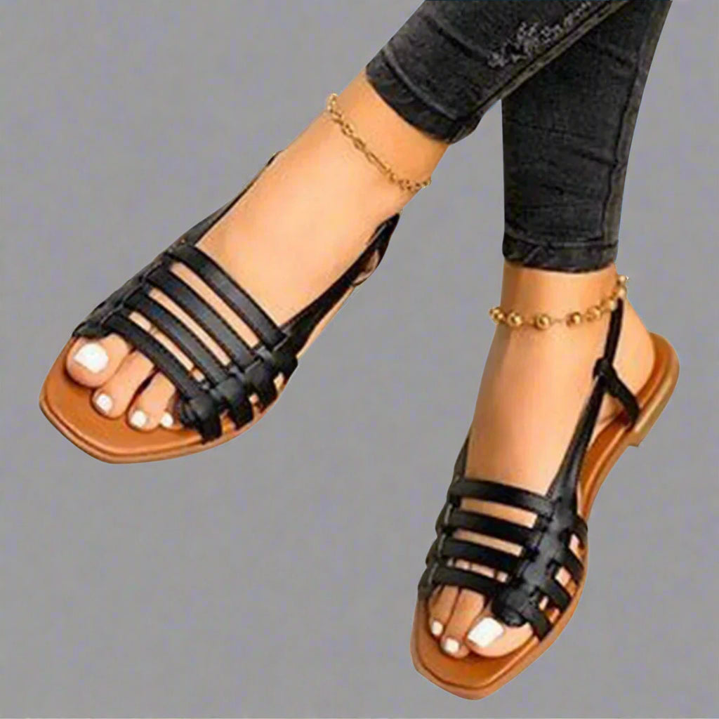 Adele | Håndlavede gladiatorsandaler i premium materiale