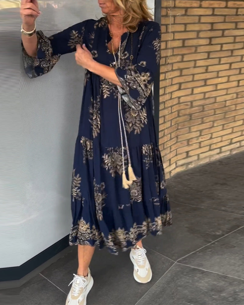 Annika – afslappet vintage kjole