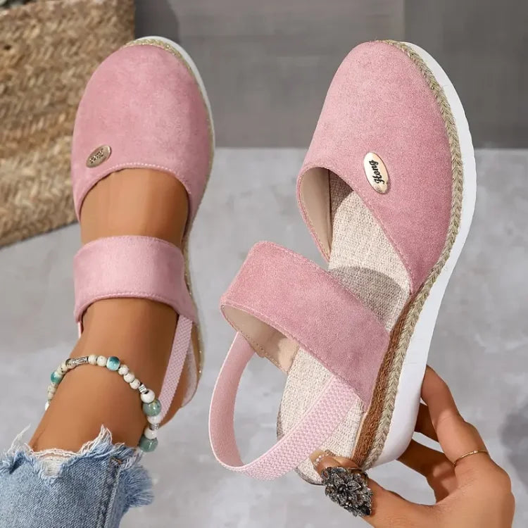 Antonia | Ortopædiske sandaler med plateau | 50% Rabat!