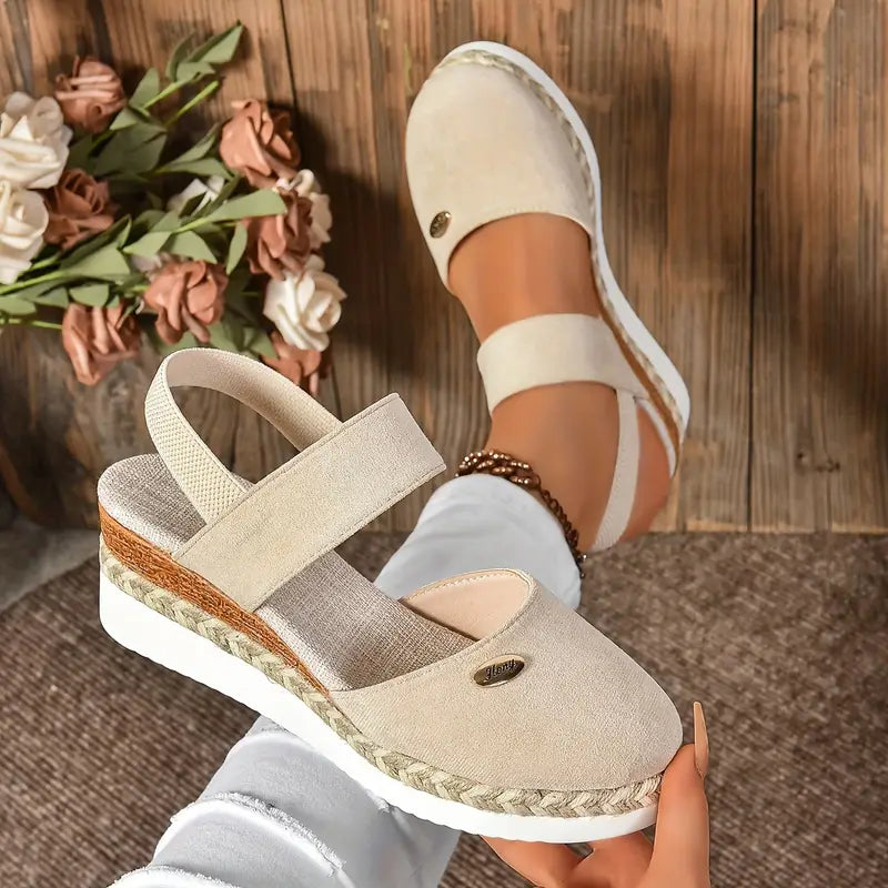 Antonia | Ortopædiske sandaler med plateau | 50% Rabat!