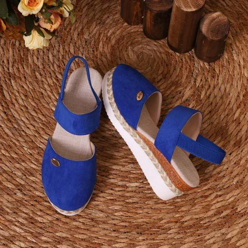 Antonia | Ortopædiske sandaler med plateau | 50% Rabat!