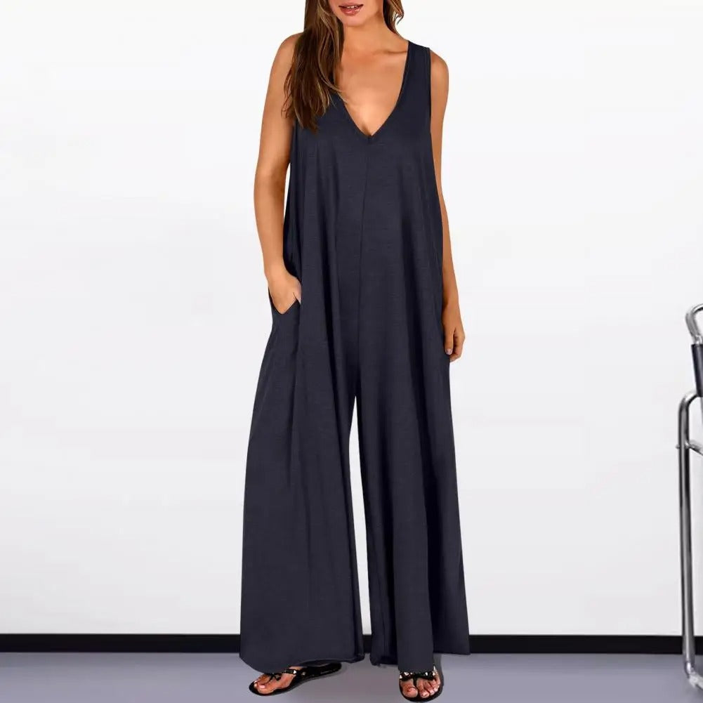 Flydende og afslappet jumpsuit