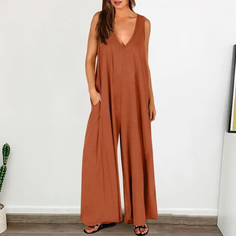Flydende og afslappet jumpsuit