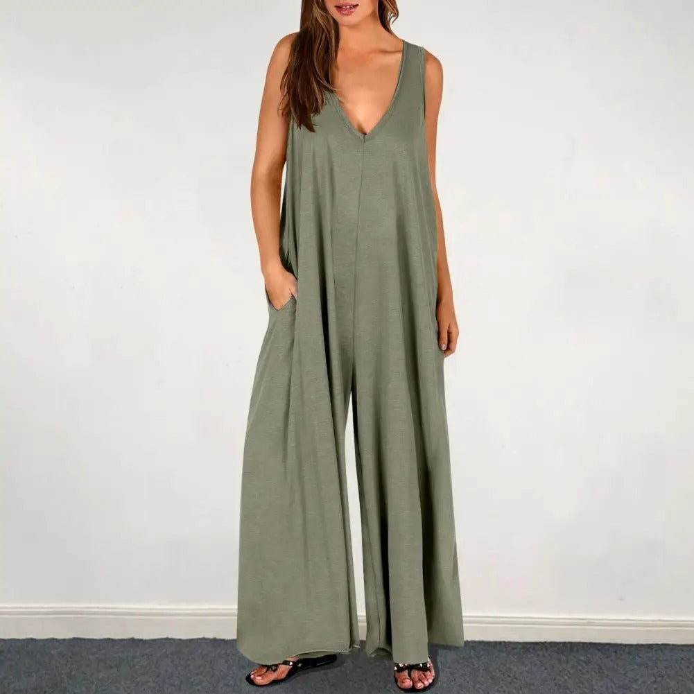Flydende og afslappet jumpsuit
